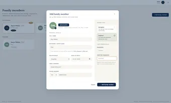 Add family member